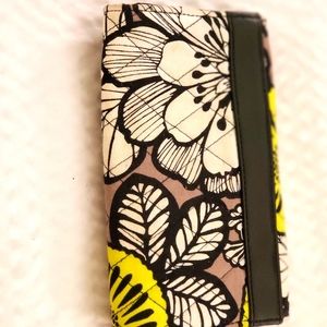 Classy Black & Yellow Vera Bradley Wallet